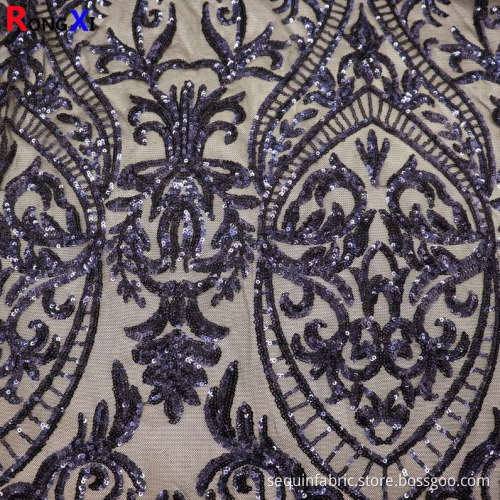 3mm Multifunctional Large Round Sequin Fabric